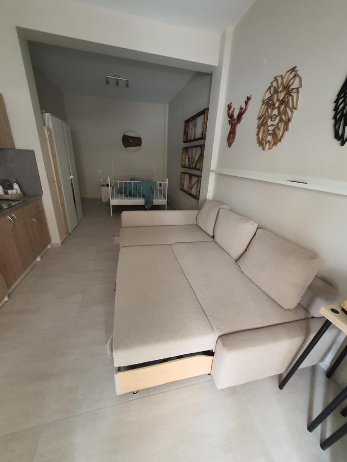 New Apartment ,50M From The Sea At Nea Irakleia. Екстер'єр фото